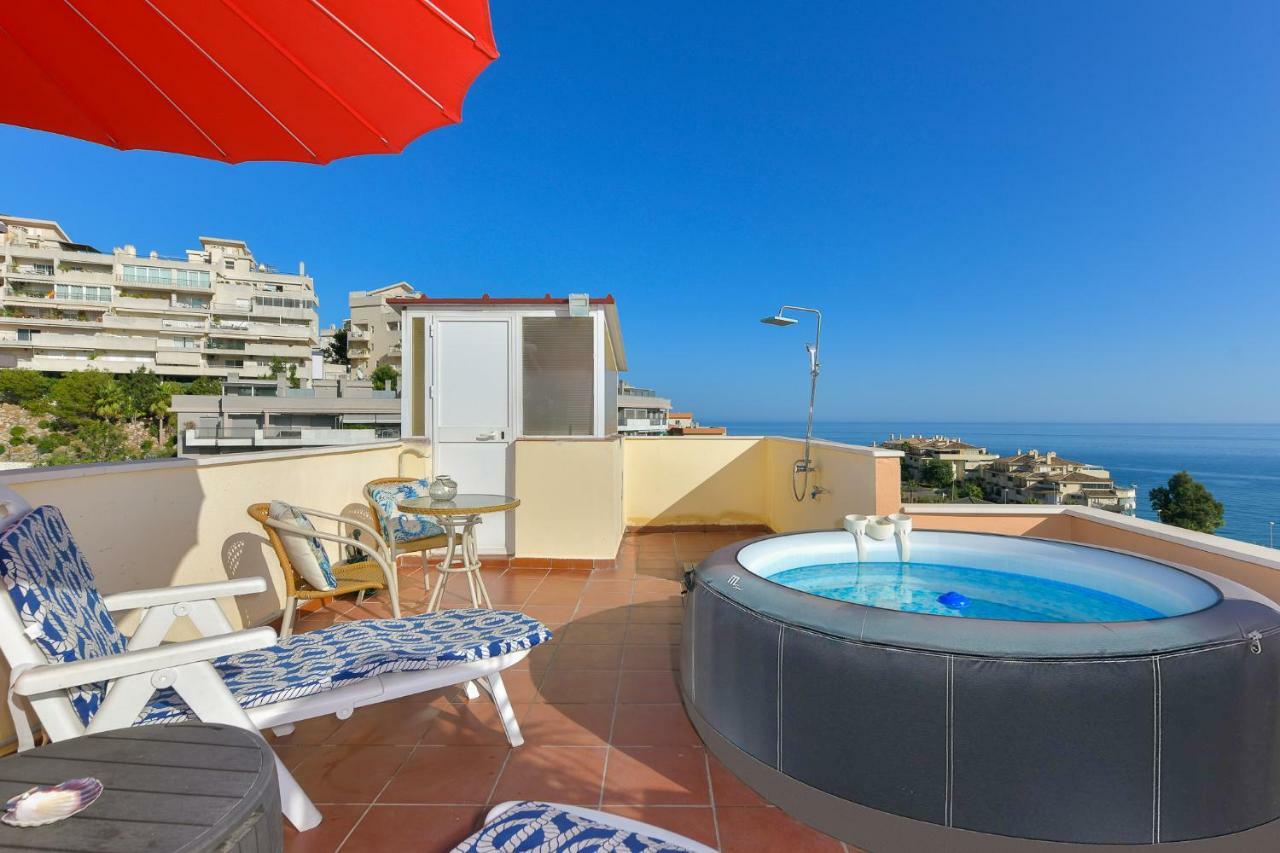 Bluebenalmadena 200Meters From The Beach With Jacuzzi And Rooftop Terrace (Adults Only) Ngoại thất bức ảnh