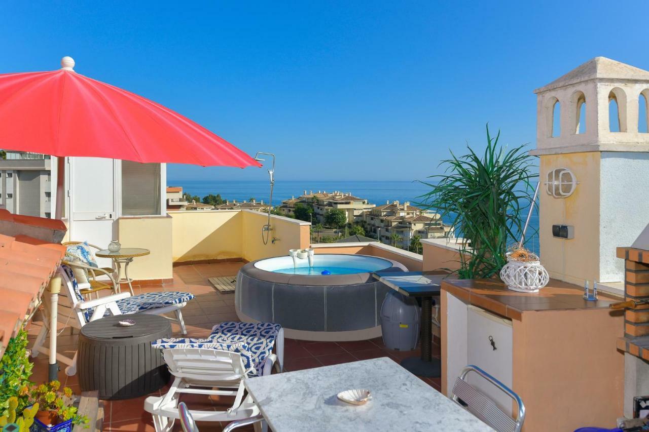 Bluebenalmadena 200Meters From The Beach With Jacuzzi And Rooftop Terrace (Adults Only) Ngoại thất bức ảnh